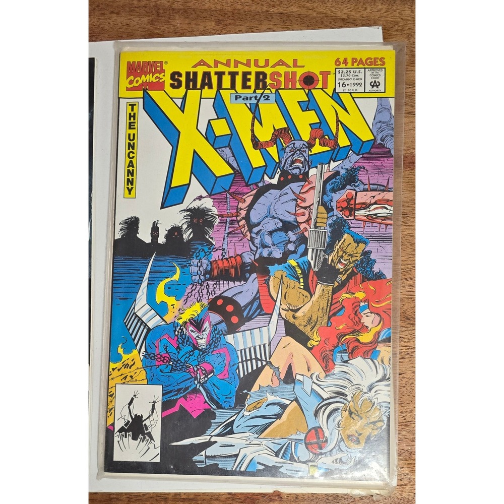 Marvel Uncanny X-Men Annual 16 1992 Shattershot Part 2 Storm Bishop Jean Grey